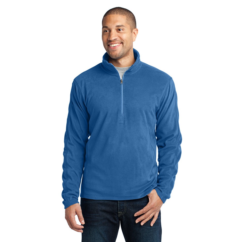 F224 PORT AUTHORITY UNISEX MICROFLEECE 1/2-ZIP PULLOVER - Henry Ford ...