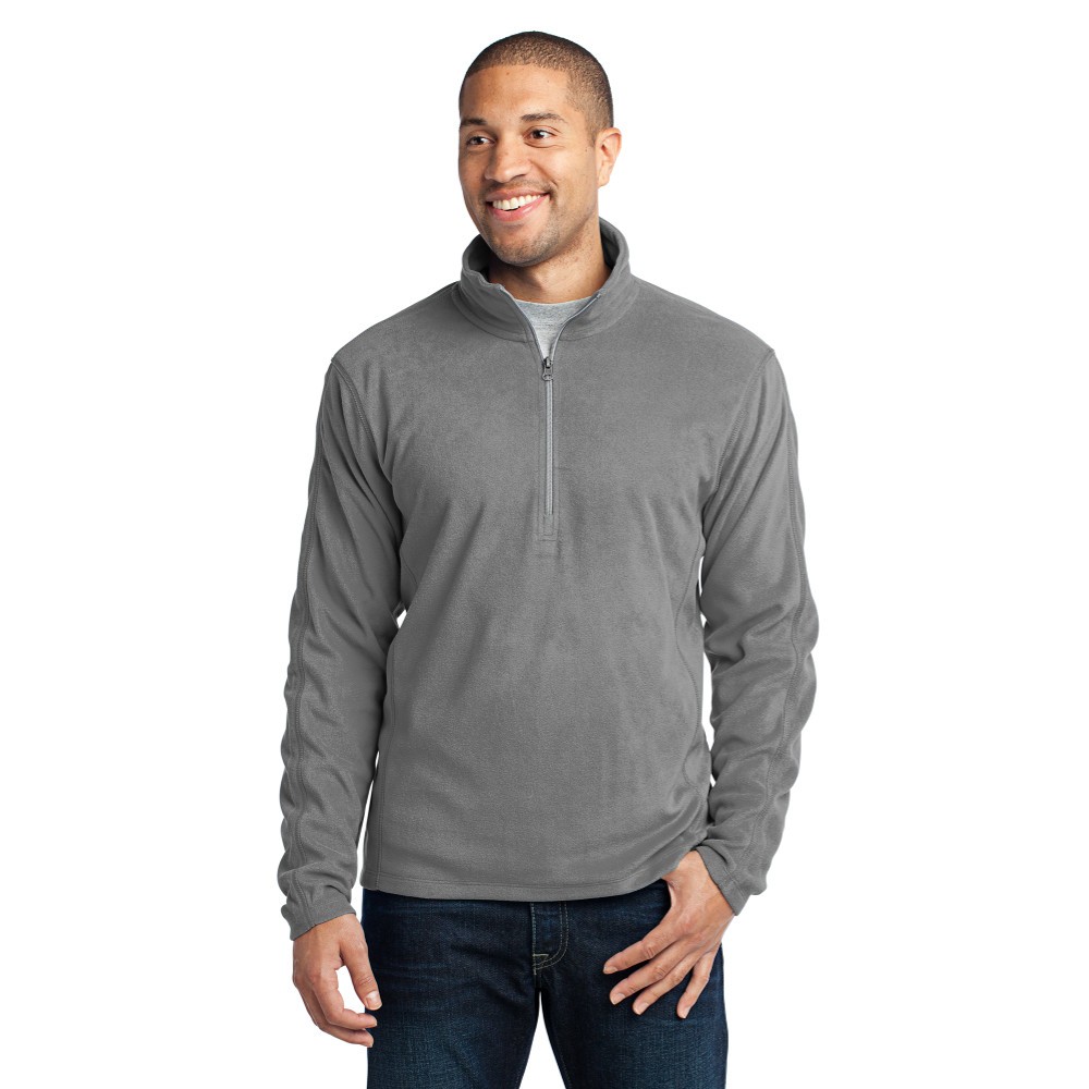 F224 PORT AUTHORITY UNISEX MICROFLEECE 1/2-ZIP PULLOVER - Henry Ford ...