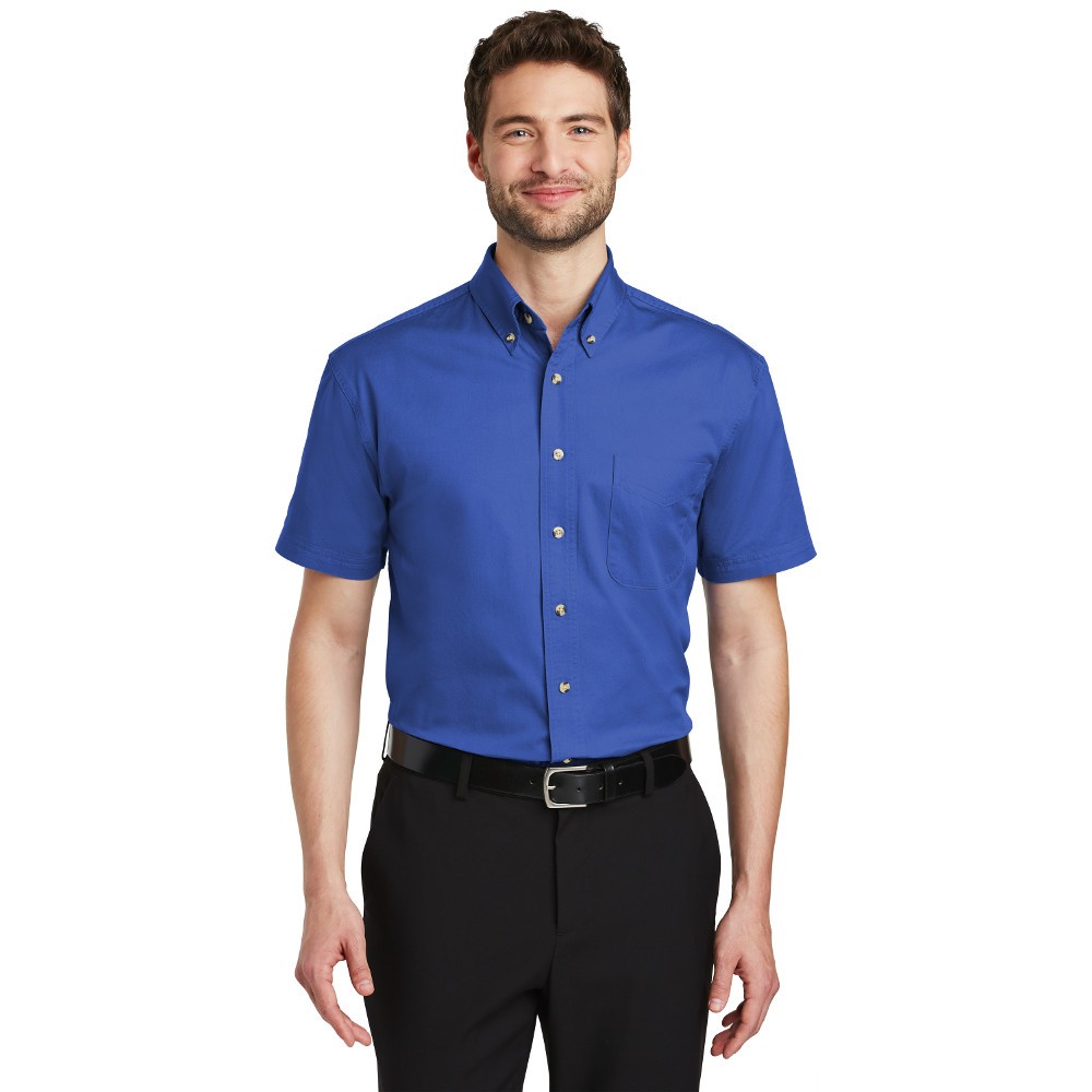 S500T PORT AUTHORITY® SHORT SLEEVE TWILL SHIRT - Henry Ford Health ...