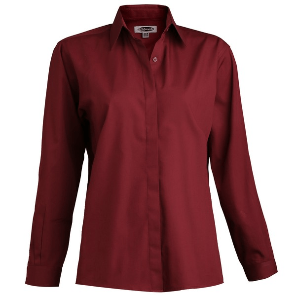 5290 WOMEN’S LONG-SLEEVE CAFE SHIRT STYLE - Henry Ford Health Uniform ...