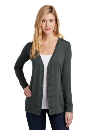 L545 PORT AUTHORITY CARDIGAN WITH 9 BUTTONS (LADIES)