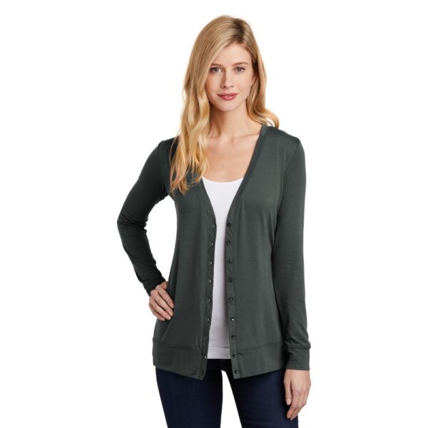 L545 PORT AUTHORITY CARDIGAN WITH 9 BUTTONS (LADIES)