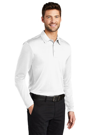 Port Authority Silk Touch Performance Long Sleeve Polo K540LS