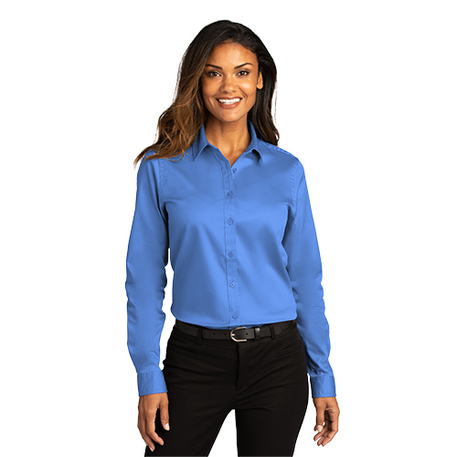 Port Authority Ladies Long Sleeve SuperPro React LW808 - Henry Ford ...
