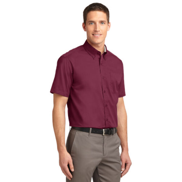 Port Authority® Tall Short Sleeve Easy Care Shirt – TLS508