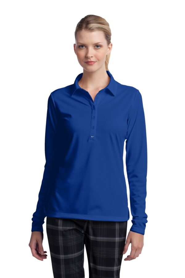 Nike Women's Long Sleeve Dri-FIT Stretch Tech Polo - Image 2