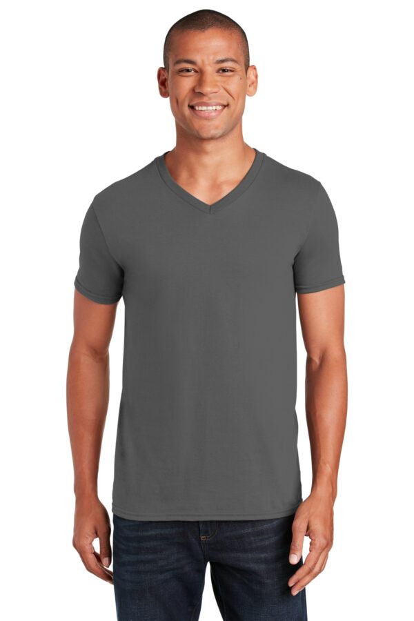 Gildan Softstyle V-Neck T-Shirt - Image 2