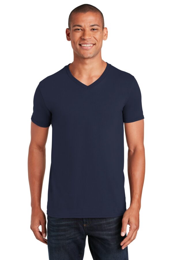 Gildan Softstyle V-Neck T-Shirt - Image 3