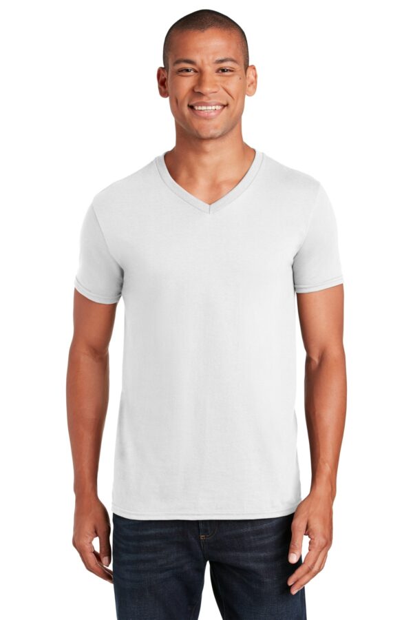 Gildan Softstyle V-Neck T-Shirt - Image 4