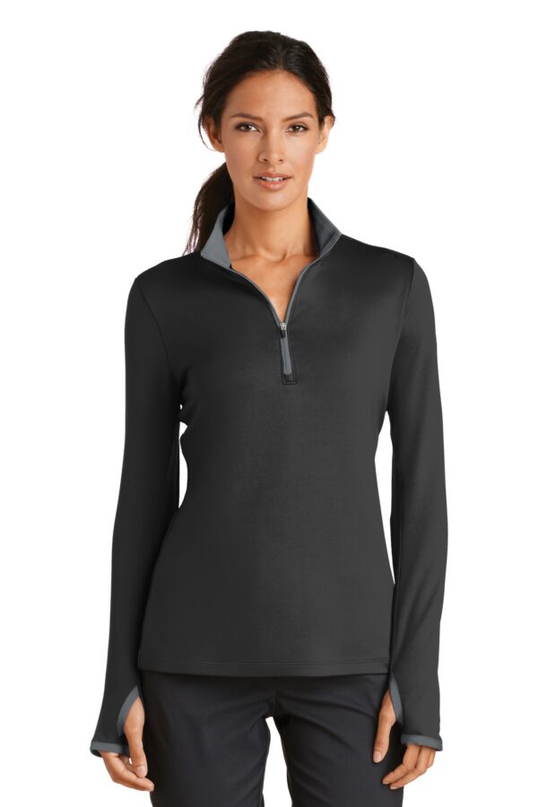 Nike Women's Dri-FIT Stretch 1/2-Zip Cover-Up - Image 3