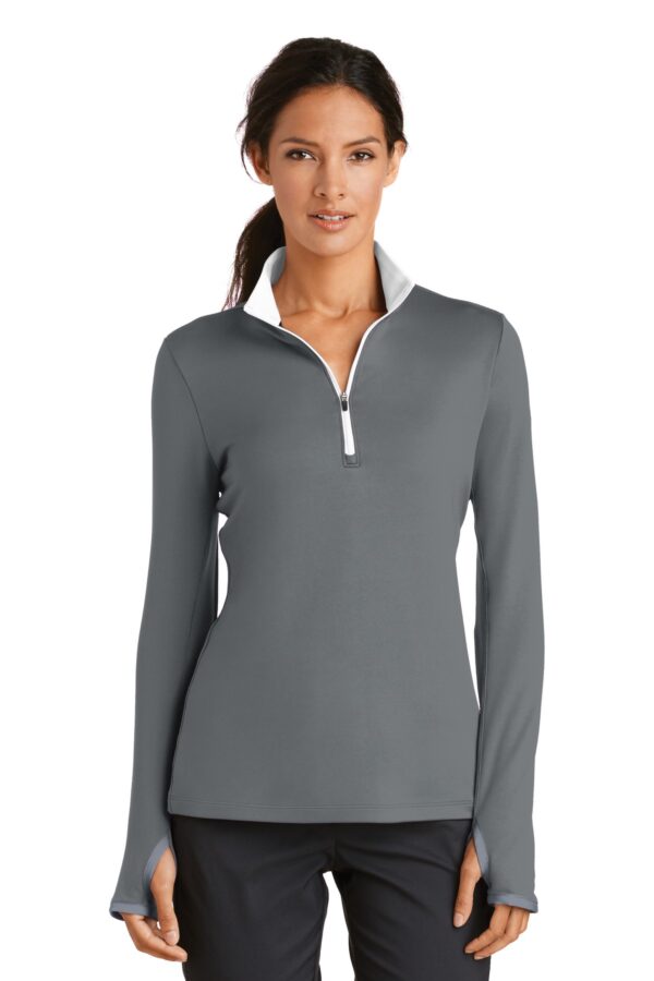 Nike Women's Dri-FIT Stretch 1/2-Zip Cover-Up - Image 2