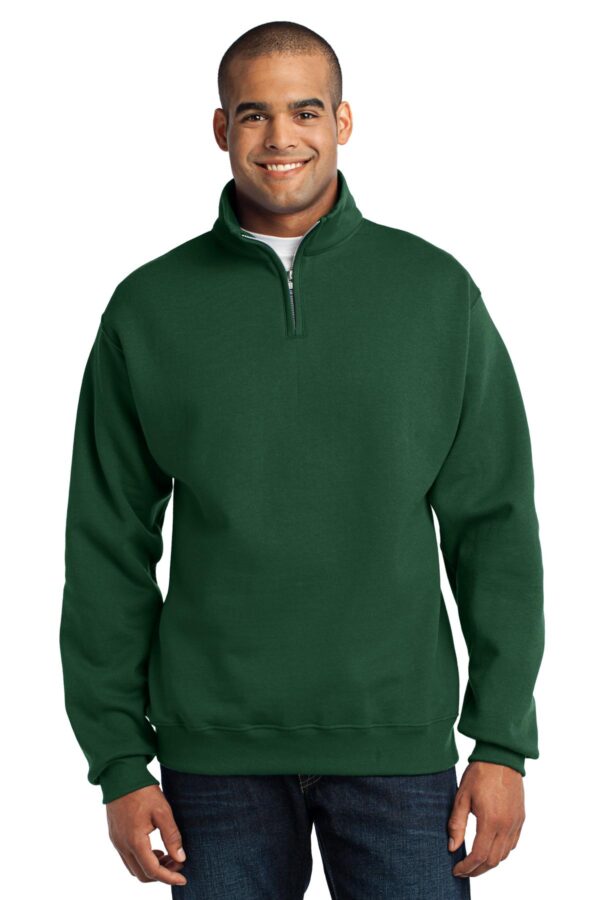 Jerzees - NuBlend 1/4-Zip Cadet Collar Sweatshirt - Image 9