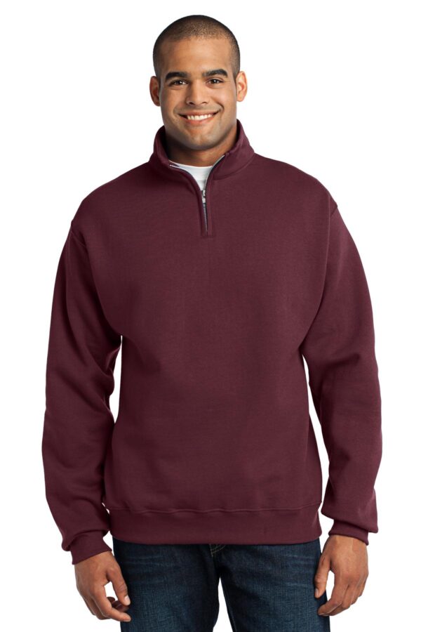 Jerzees - NuBlend 1/4-Zip Cadet Collar Sweatshirt - Image 8