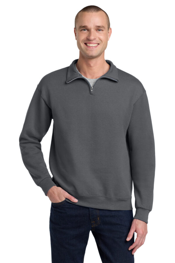 Jerzees - NuBlend 1/4-Zip Cadet Collar Sweatshirt - Image 5