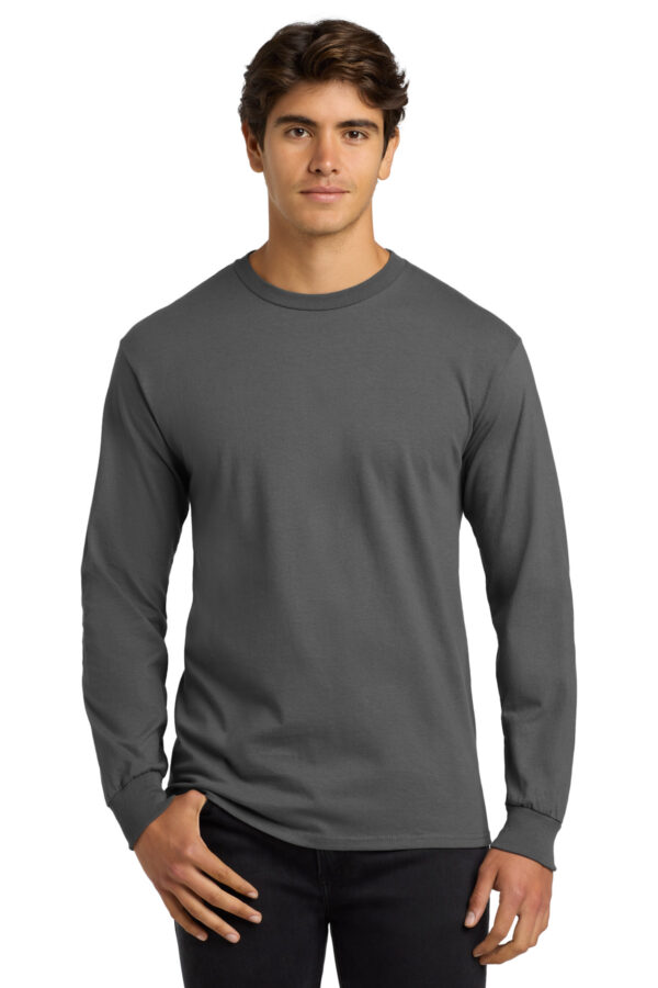 Gildan - Cotton Long Sleeve T-Shirt - Image 3