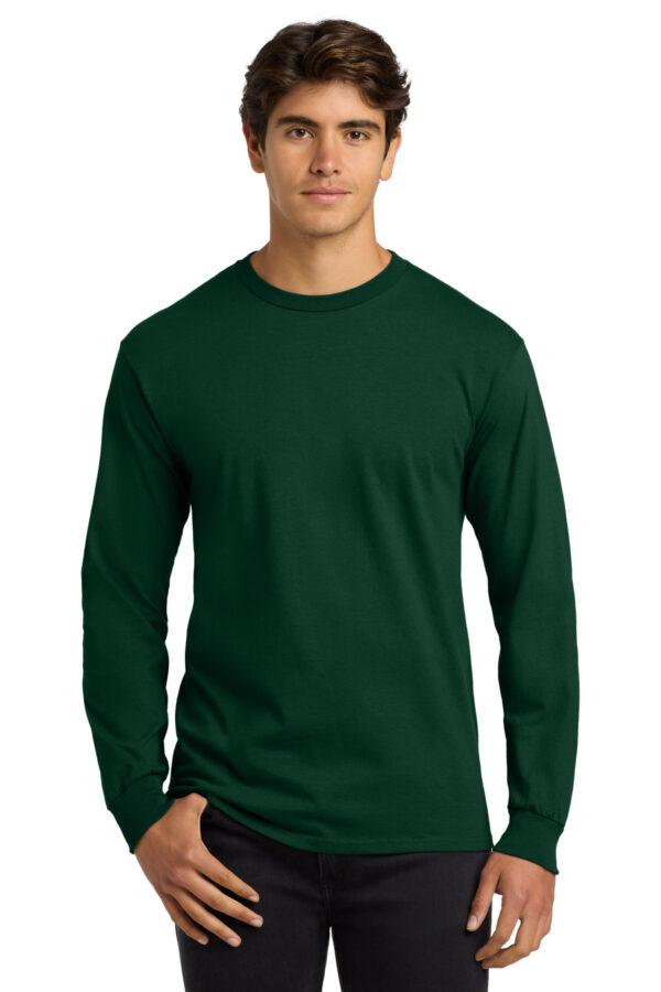 Gildan - Cotton Long Sleeve T-Shirt - Image 8