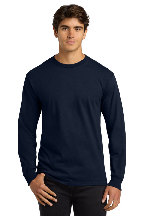 Gildan - Cotton Long Sleeve T-Shirt - Image 4