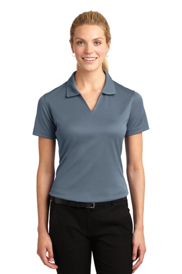 Sport-Tek Women's Dri-Mesh V-Neck Polo