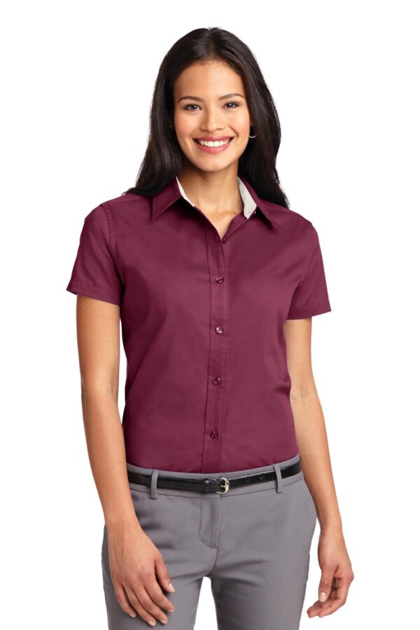 Port Authority Women's Short Sleeve Easy Care  Shirt - Image 2