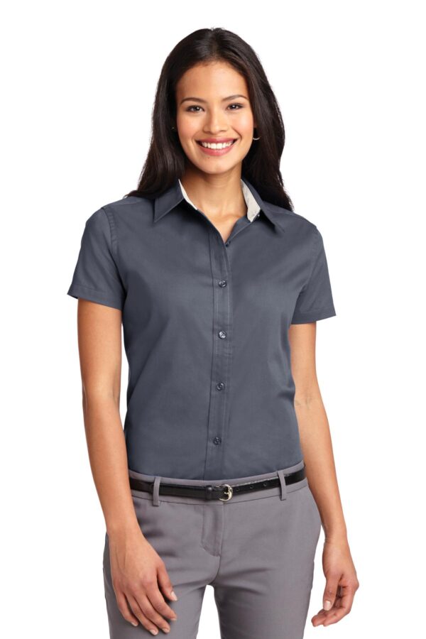 Port Authority Women's Short Sleeve Easy Care  Shirt - Image 4