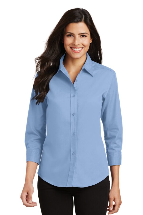 Port Authority Women's 3/4-Sleeve Easy Care Shirt - Image 2