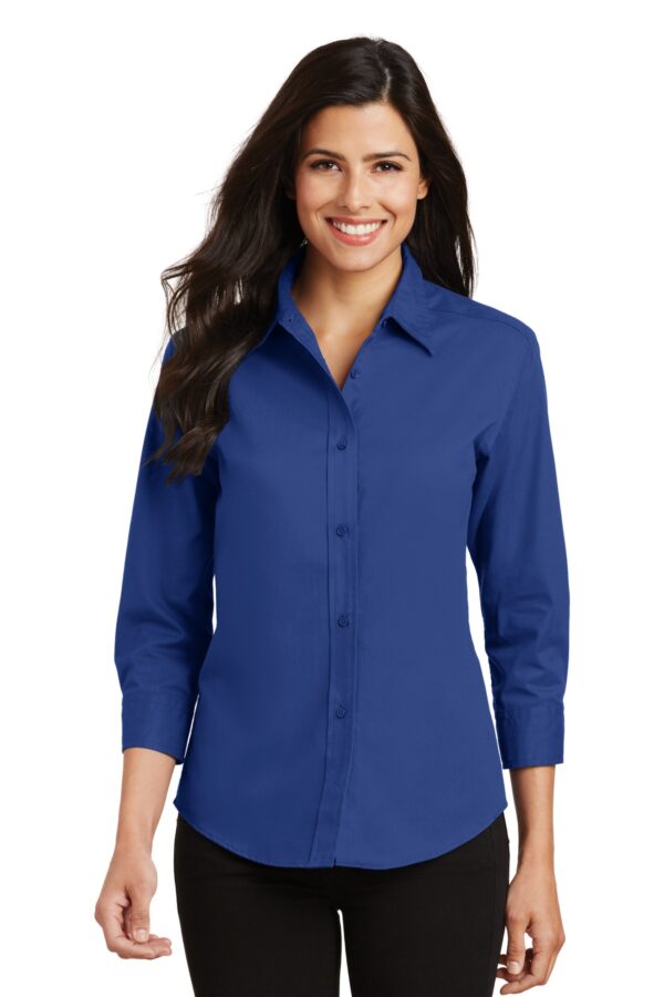 Port Authority Women's 3/4-Sleeve Easy Care Shirt - Image 6