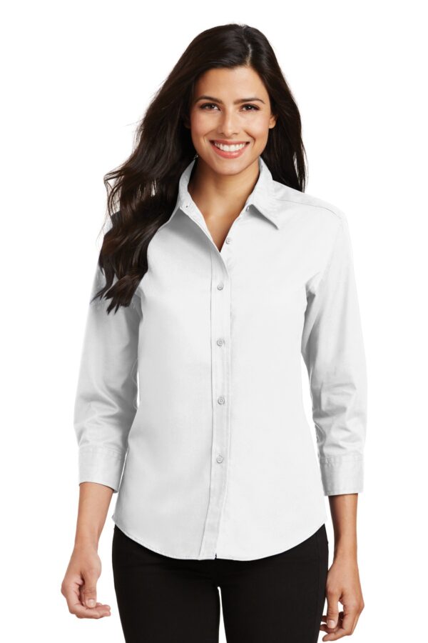 Port Authority Women's 3/4-Sleeve Easy Care Shirt - Image 7