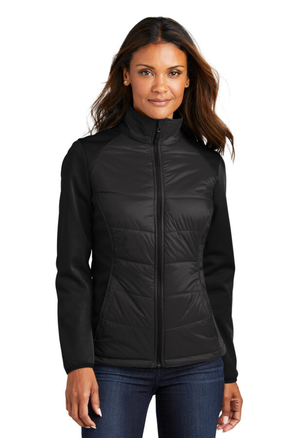 Port Authority Women's Hybrid Soft Shell Jacket - Image 2