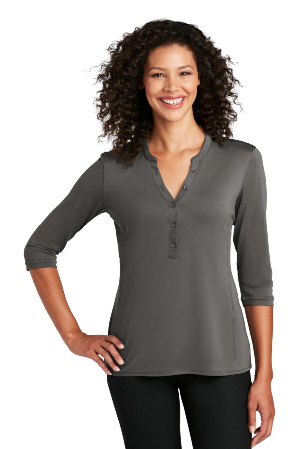 Port Authority   Women's UV Choice Pique Henley - Image 2