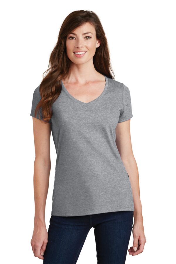 Port & Company Women's Fan Favorite V-Neck Tee - Image 6