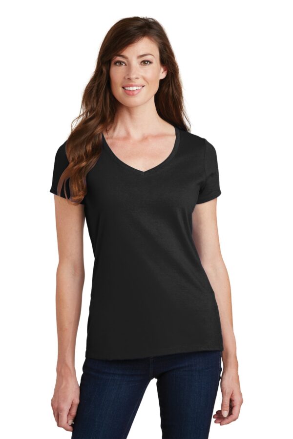 Port & Company Women's Fan Favorite V-Neck Tee - Image 7