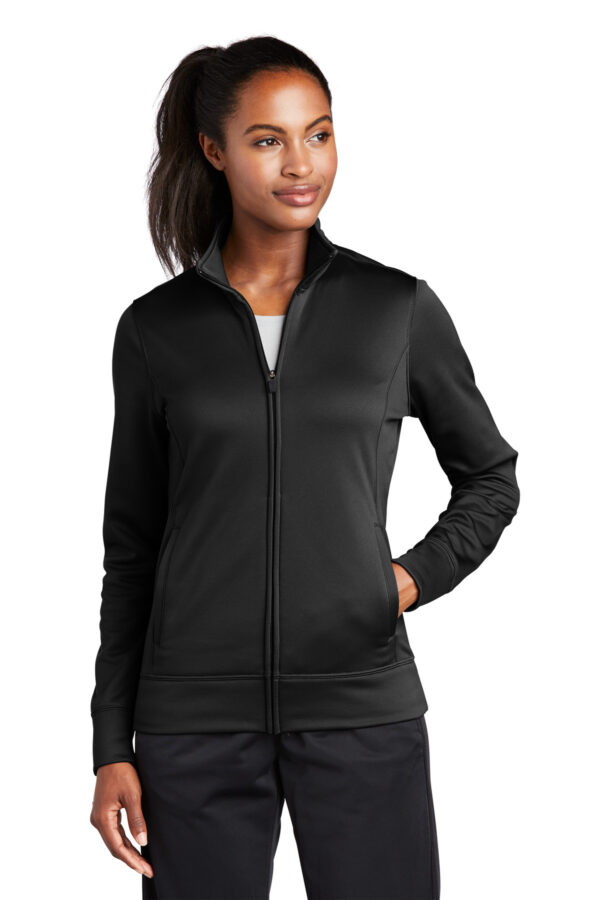 Sport-Tek Women's Sport-Wick Fleece Full-Zip Jacket