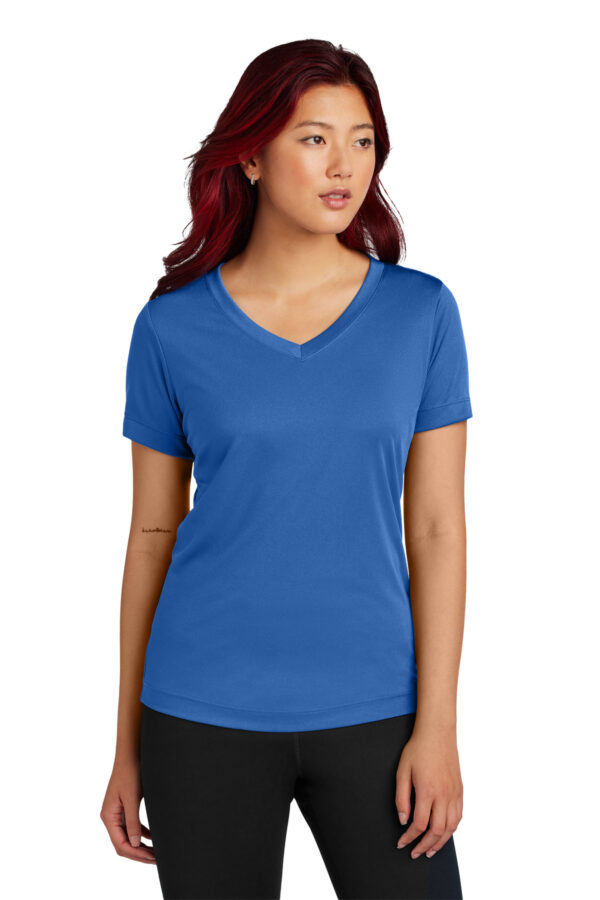 Sport-Tek Women's PosiCharge Competitor V-Neck Tee - Image 4