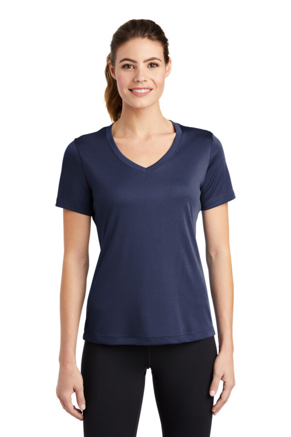 Sport-Tek Women's PosiCharge Competitor V-Neck Tee - Image 2