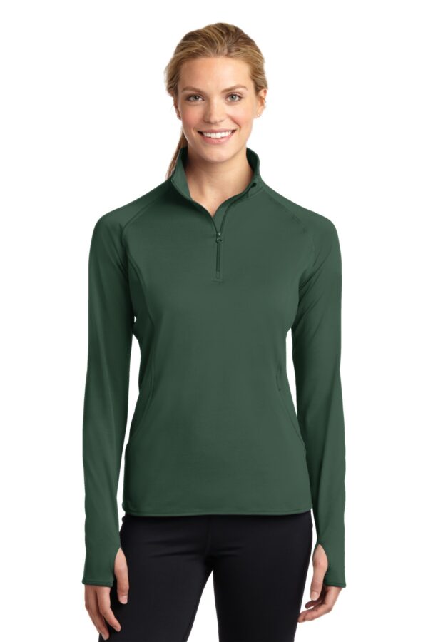 Sport-Tek Women's Sport-Wick Stretch 1/4-Zip Pullover - Image 7