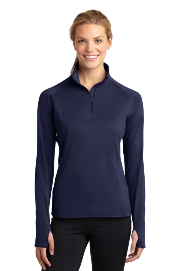 Sport-Tek Women's Sport-Wick Stretch 1/4-Zip Pullover - Image 11