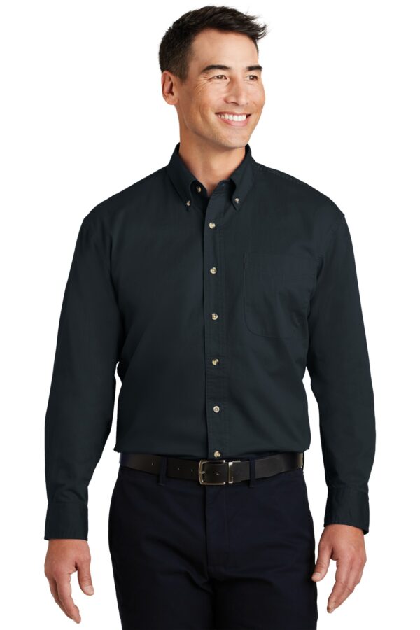 Port Authority Long Sleeve Twill Shirt - Image 2