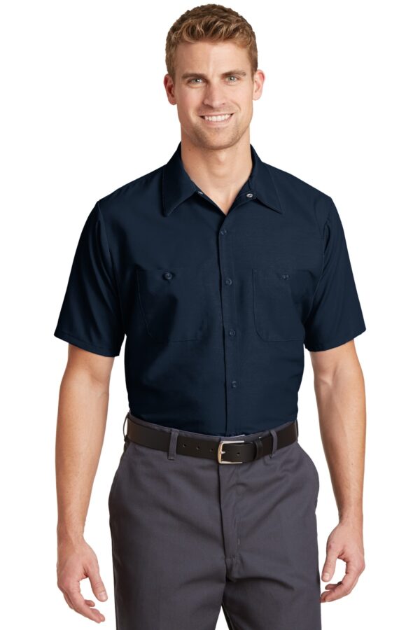 Red Kap Short Sleeve Industrial Work Shirt - Image 7