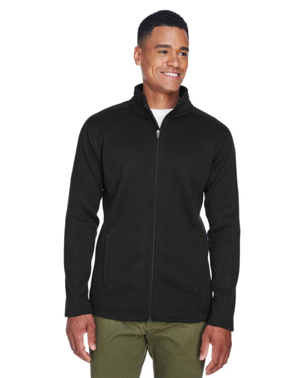 Men's Bristol Full-Zip Sweater Fleece Jacket - Image 2