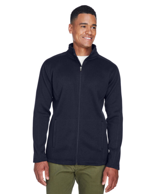 Men's Bristol Full-Zip Sweater Fleece Jacket - Image 3