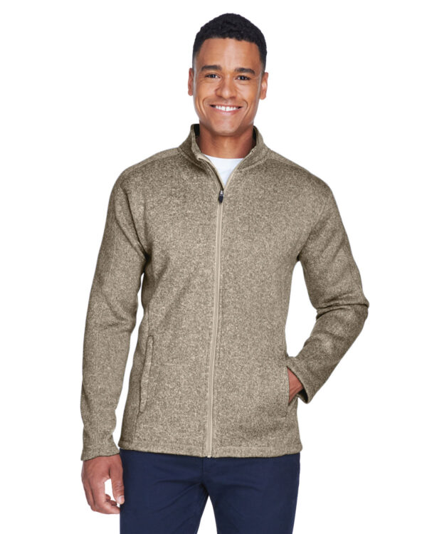 Men's Bristol Full-Zip Sweater Fleece Jacket - Image 5