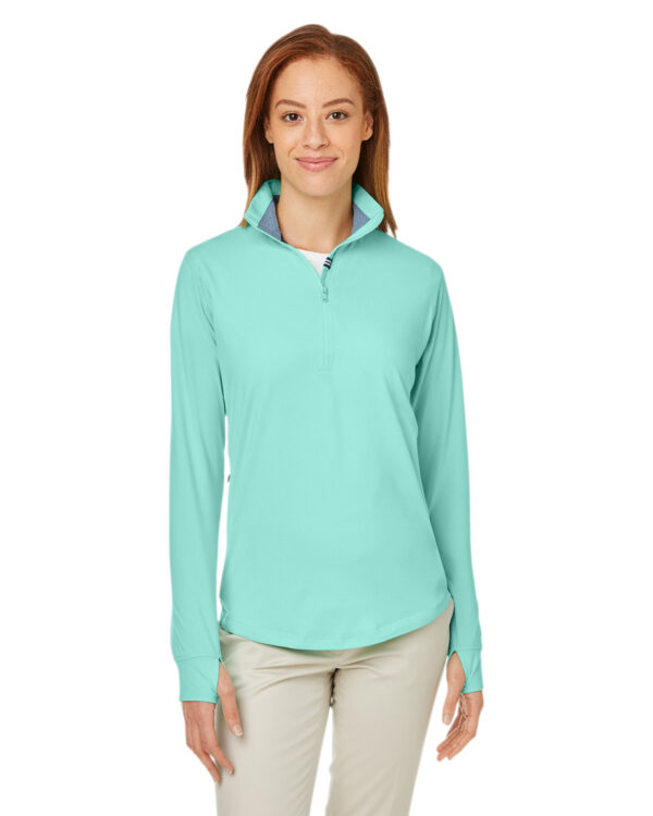 Nautica Ladies' Saltwater Quarter-Zip Pullover