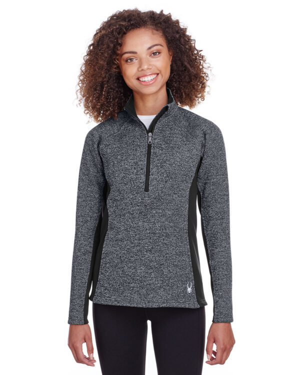 Spyder Ladies' Constant Half-Zip Sweater - Image 3