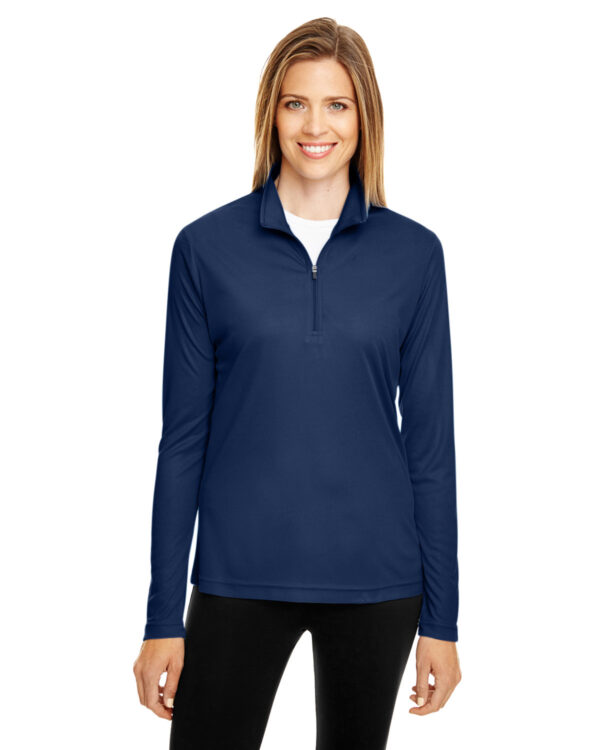 Team 365 Ladies' Zone Performance Quarter-Zip - Image 2