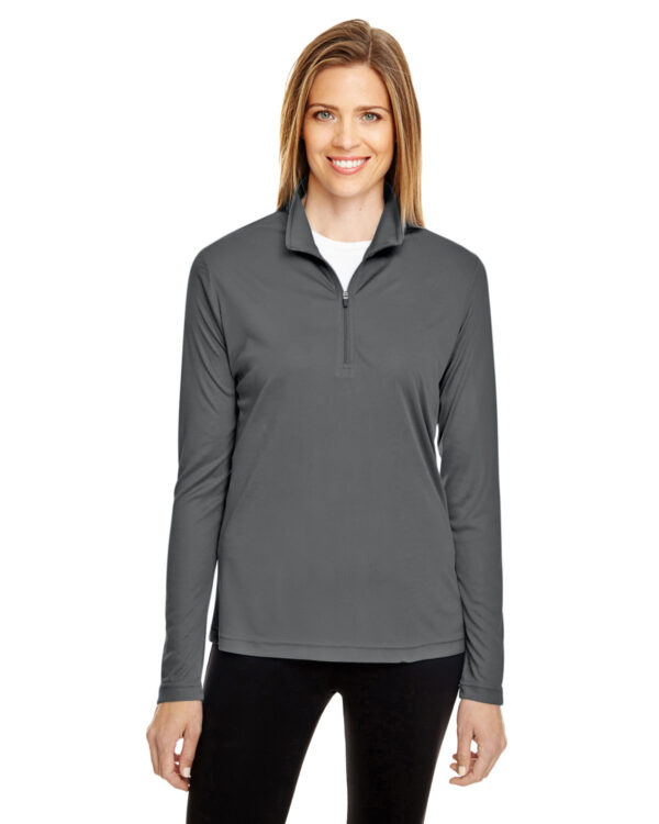 Team 365 Ladies' Zone Performance Quarter-Zip - Image 4