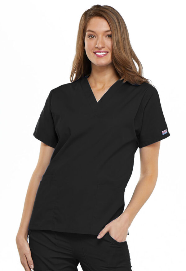 Women's V-Neck Scrub Top - Image 12