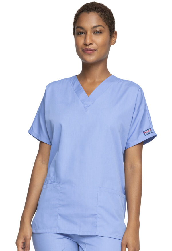 Women's V-Neck Scrub Top - Image 14