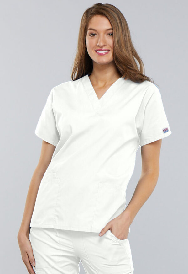 Women's V-Neck Scrub Top - Image 10