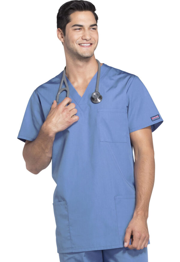 Unisex V-Neck Scrub Top - Image 5