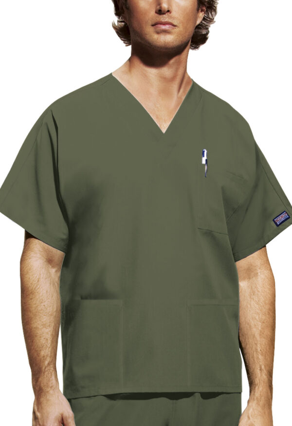 Unisex V-Neck Scrub Top - Image 12